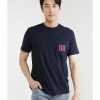 Men * | Banana Republic Pocket Graphic Tee