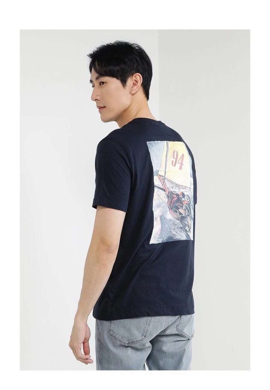 Men * | Banana Republic Pocket Graphic Tee