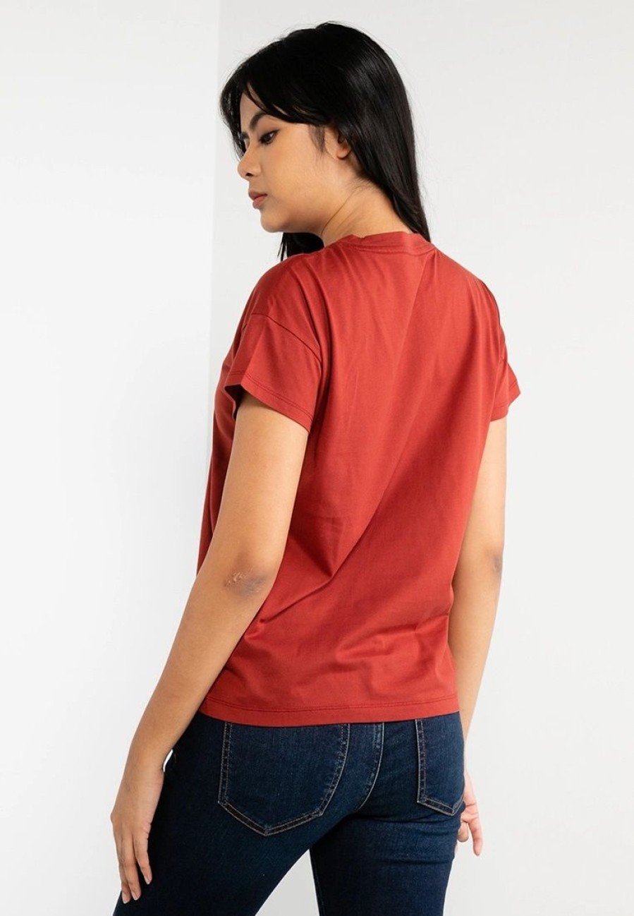 Women * | Banana Republic Boxy Graphic T-Shirt