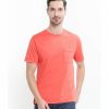 Men * | Banana Republic Summer Authentic Garment Dye Pocket Crew T-Shirt