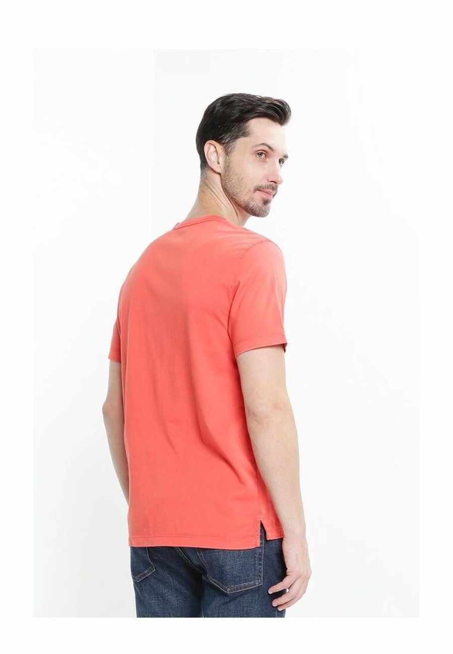 Men * | Banana Republic Summer Authentic Garment Dye Pocket Crew T-Shirt