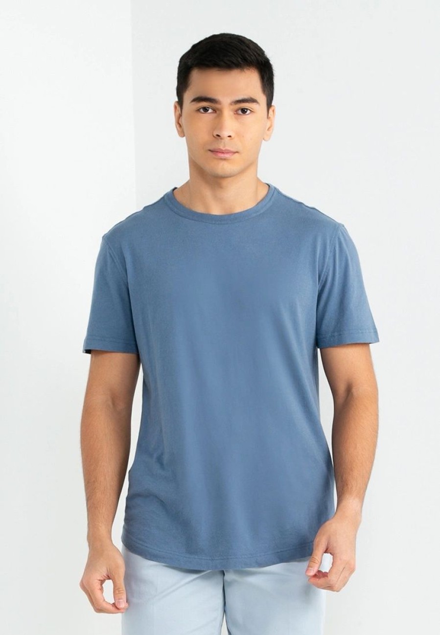 Men * | Banana Republic Organic Softwash Curved Hem Tee