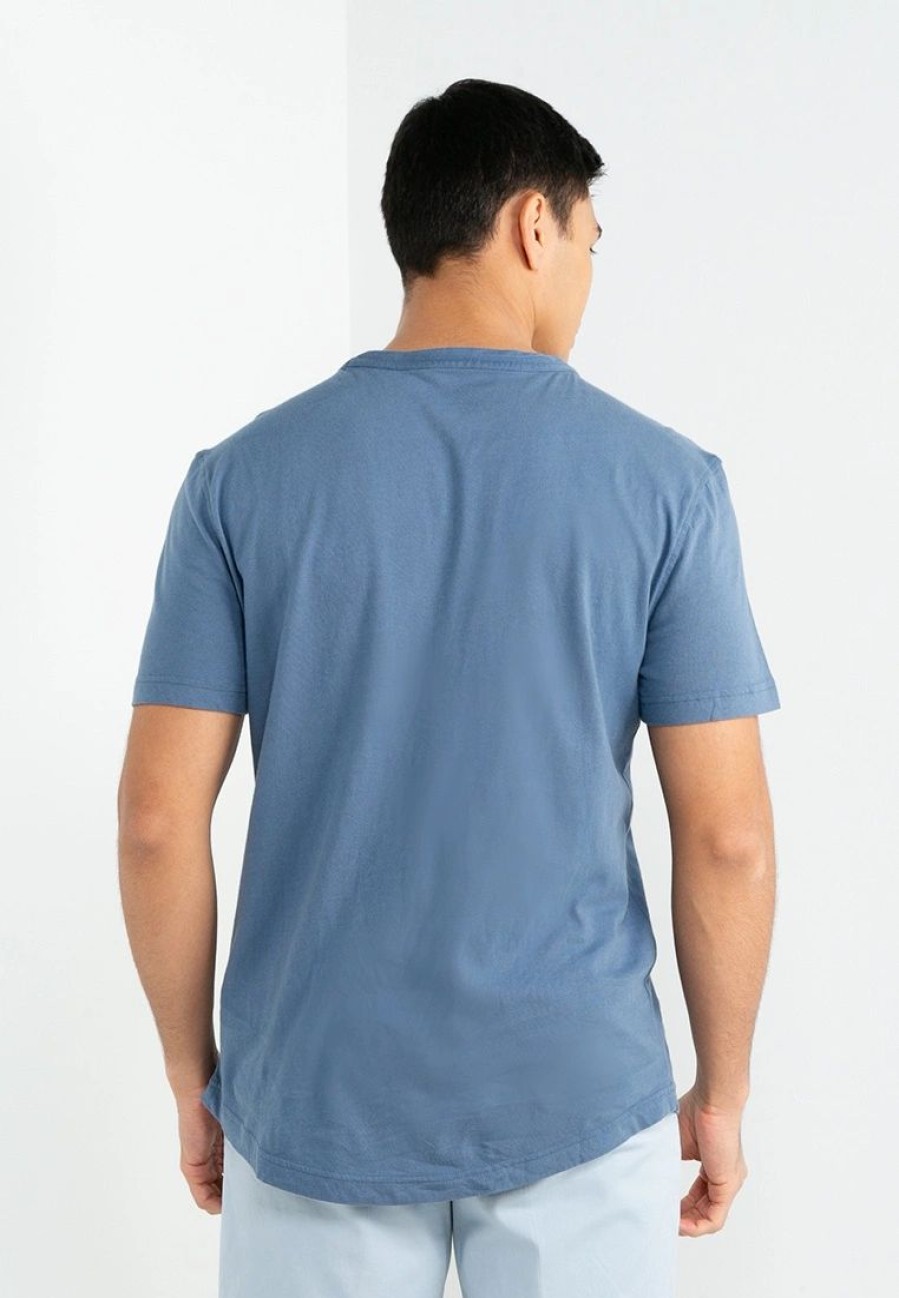 Men * | Banana Republic Organic Softwash Curved Hem Tee