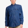 Men * | Banana Republic Untucked Chambray Shirt