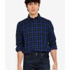 Men * | Banana Republic V Hol21 Ls Untucked Light Weight Flannel Shirt