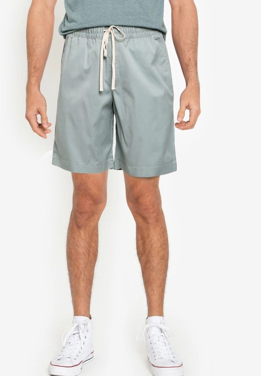 Men * | Banana Republic 9-Inch Cotton Easy Shorts