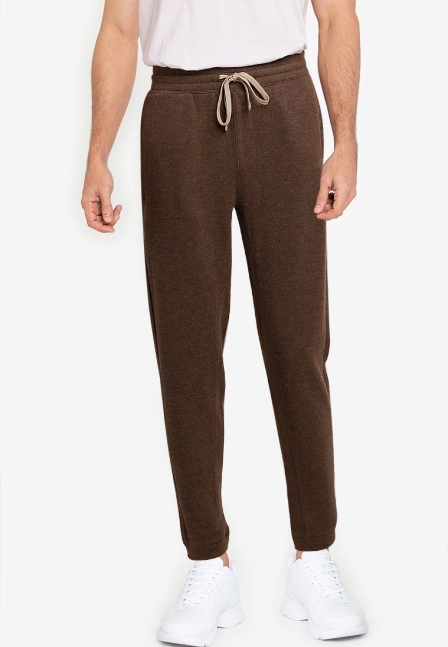 Men * | Banana Republic Brushed Waffle Panel Jogger