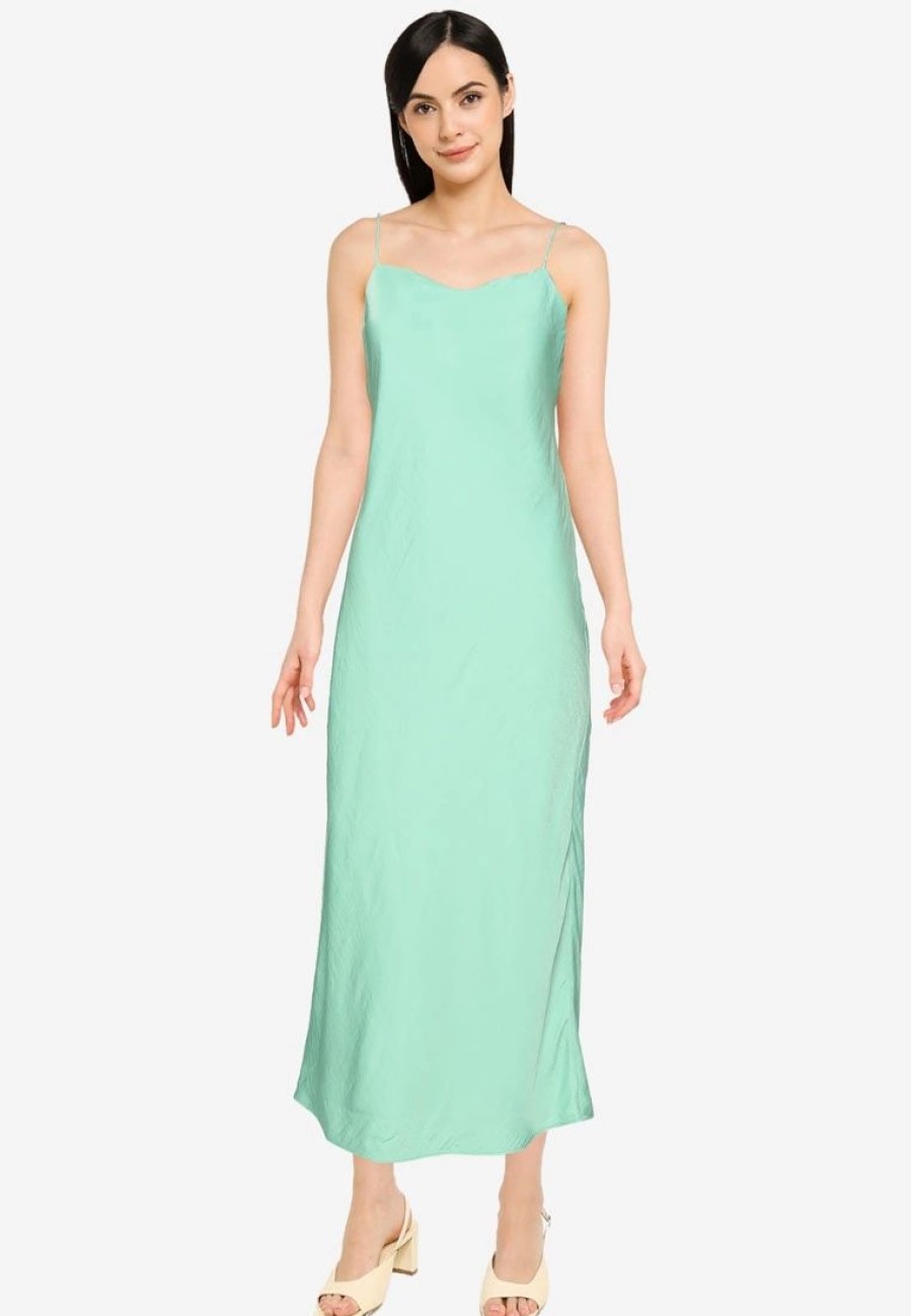 Women * | Banana Republic Square-Neck Slip Dress