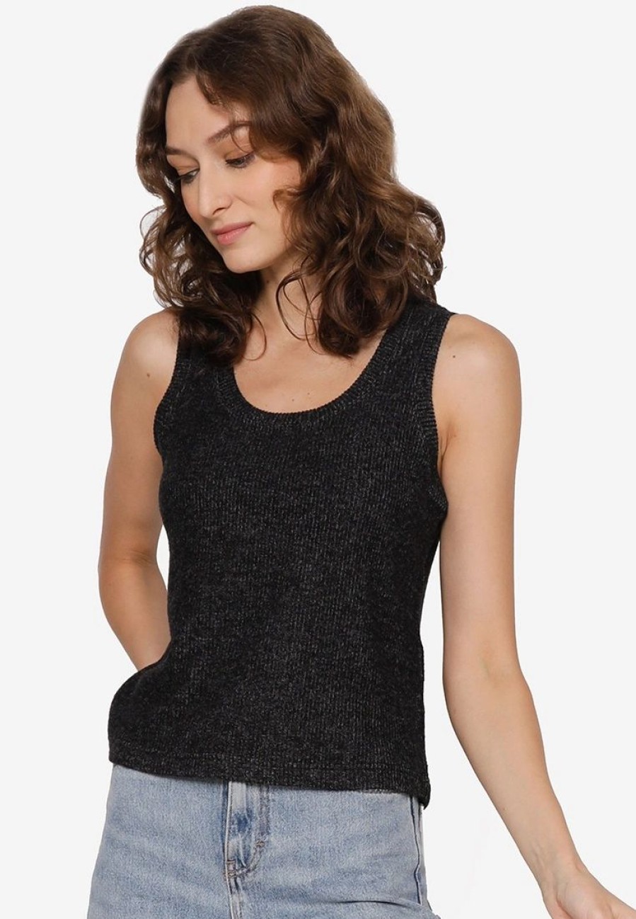 Women * | Banana Republic Brushed Marled Tank Top