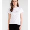 Women * | Banana Republic Script Graphic Tee