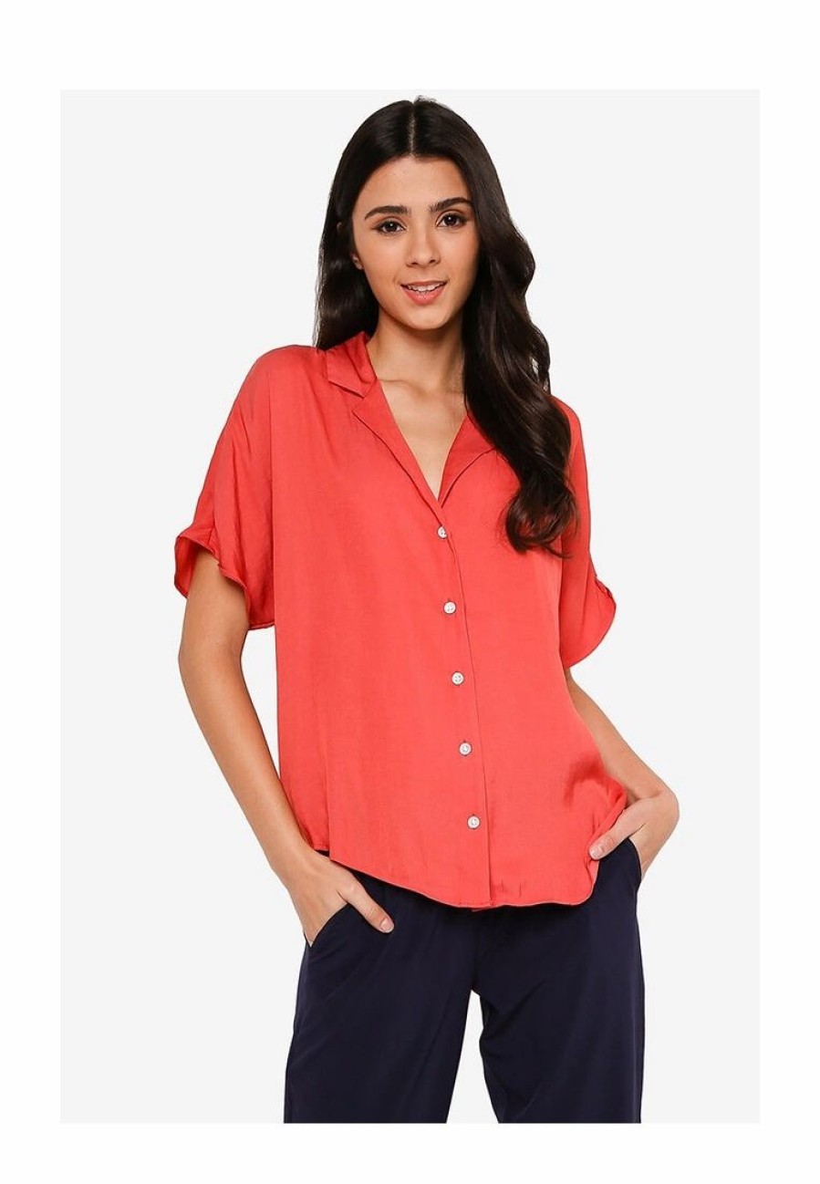 Women * | Banana Republic Ss Resort Collar