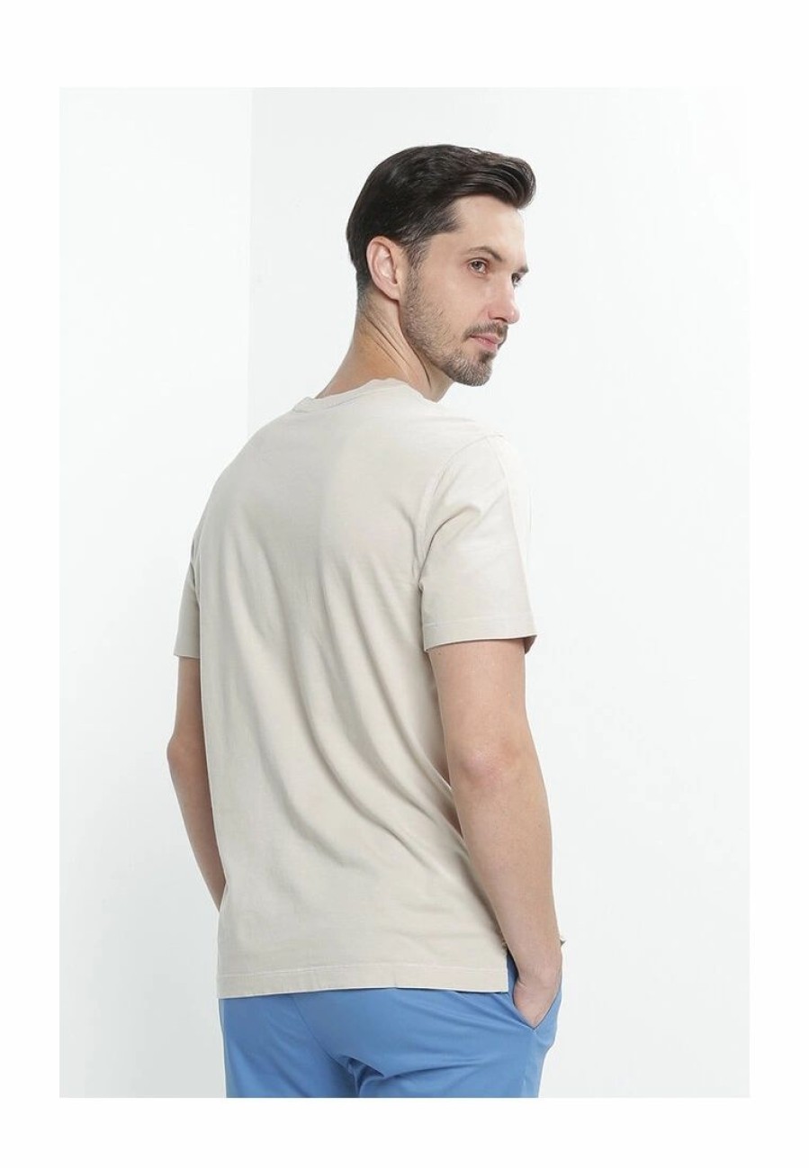 Men * | Banana Republic July Authentic Garment Dye Pocket Crew T-Shirt