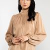 Women * | Banana Republic Slit Back Blousant Sleeves Blouse