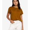 Women * | Banana Republic Br Center Logo Graphic Tee