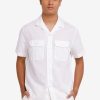 Men * | Banana Republic Linen-Cotton Resort Shirt