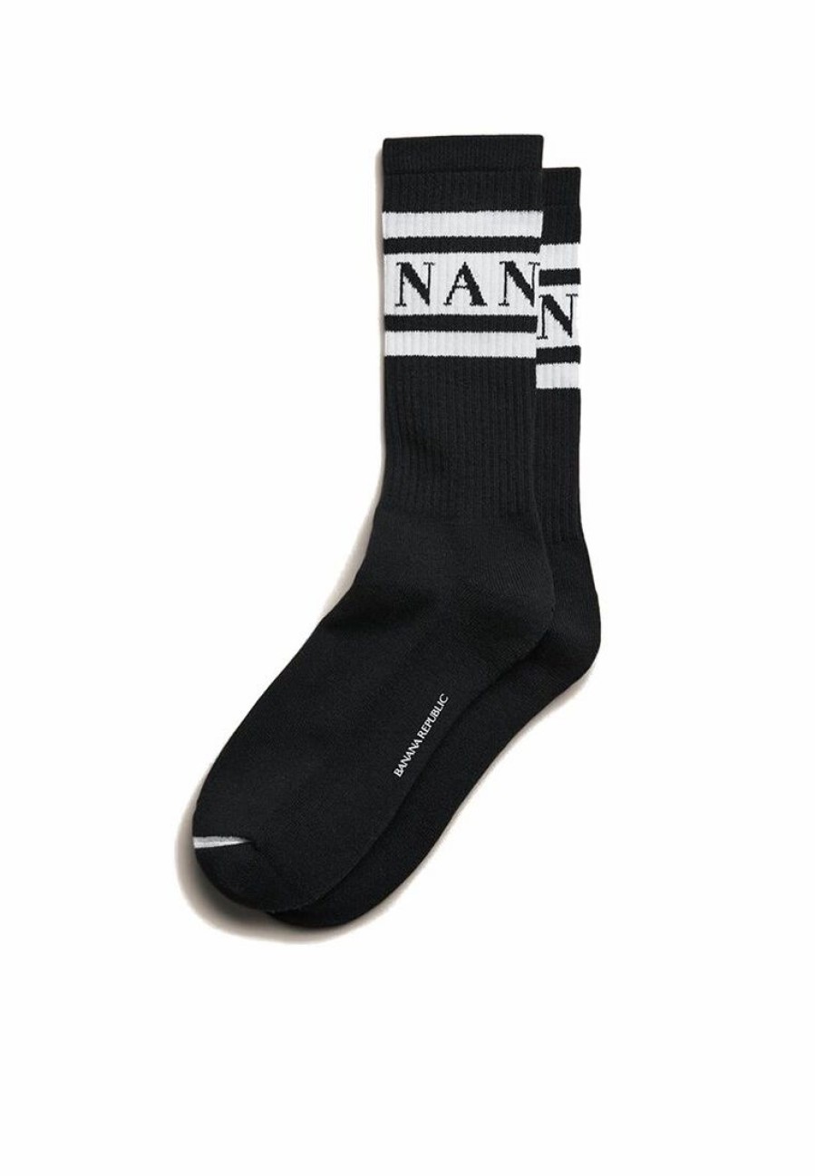 Men * | Banana Republic Banana Logo Coolmax Crew Socks