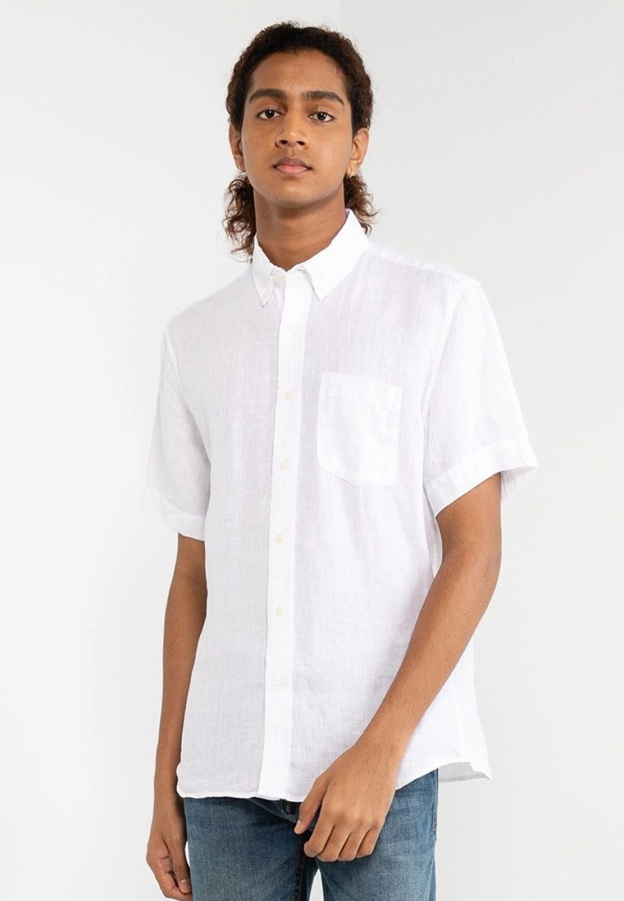 Men * | Banana Republic Castelletto Linen Shirt