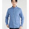 Men * | Banana Republic Logo Oxford Shirt