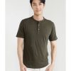 Men * | Banana Republic Soft Wash Henley T-Shirt