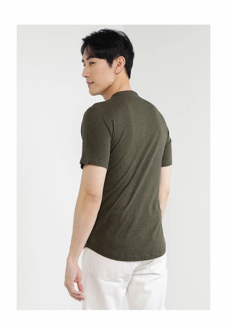 Men * | Banana Republic Soft Wash Henley T-Shirt