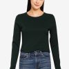 Women * | Banana Republic Ls Cotton Rib Crew