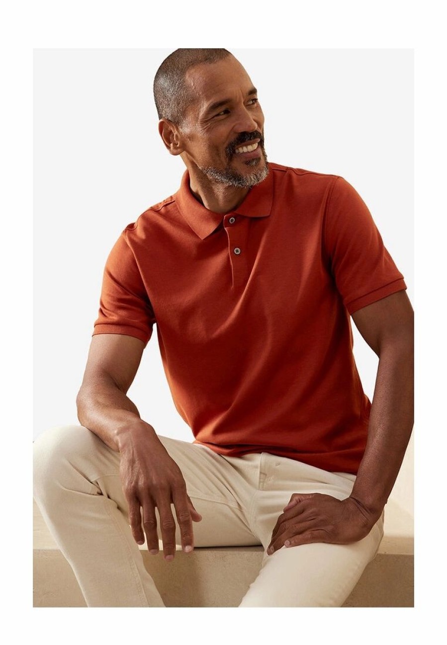 Men * | Banana Republic Solid Perf Lux Polo Shirt