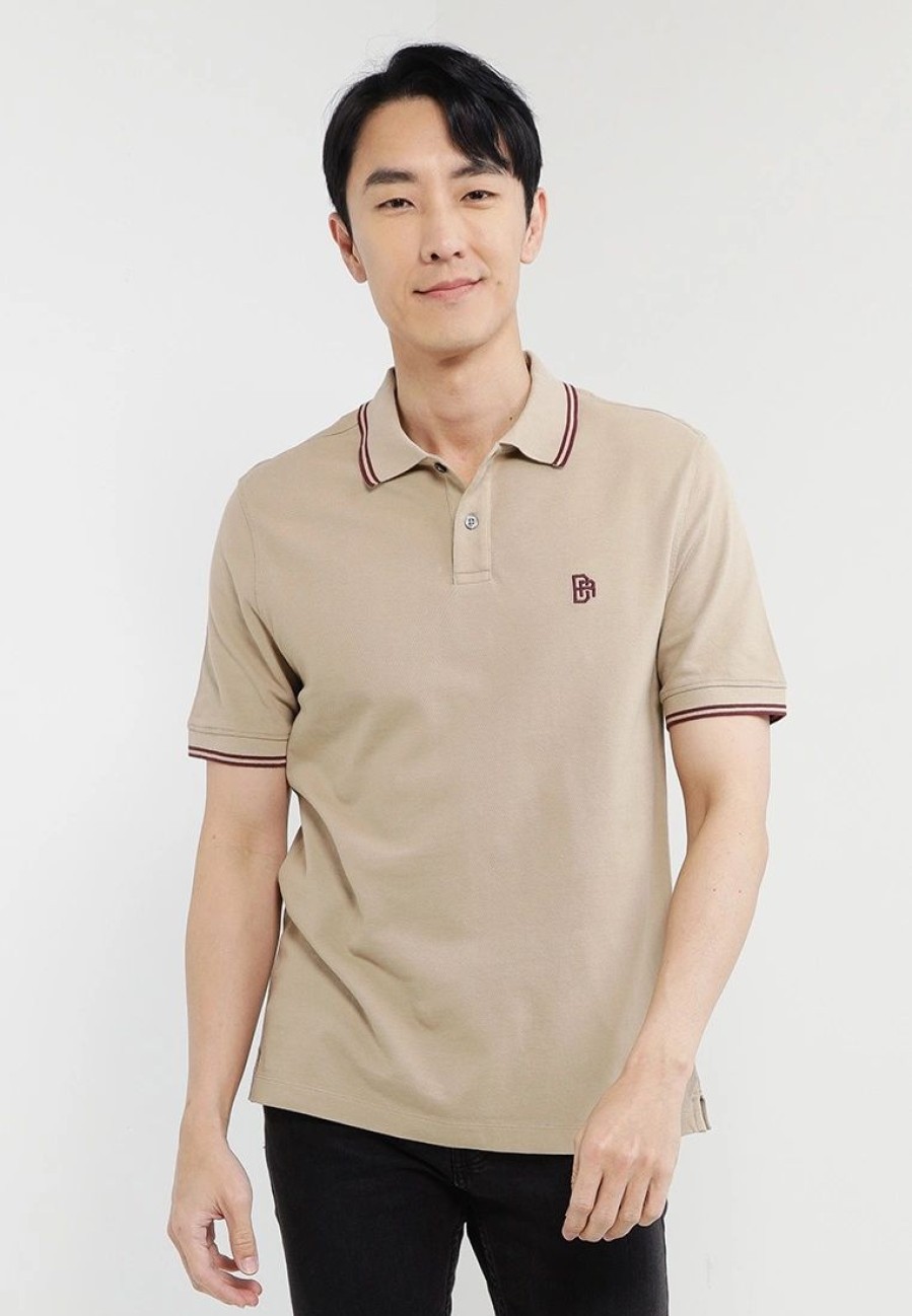 Men * | Banana Republic Tipped Pique Polo Shirt