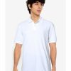 Men * | Banana Republic V Cotton Monogram Pique Polo Shirt