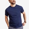 Men * | Banana Republic Summer Authentic Garment Dye Pocket Crew T-Shirt