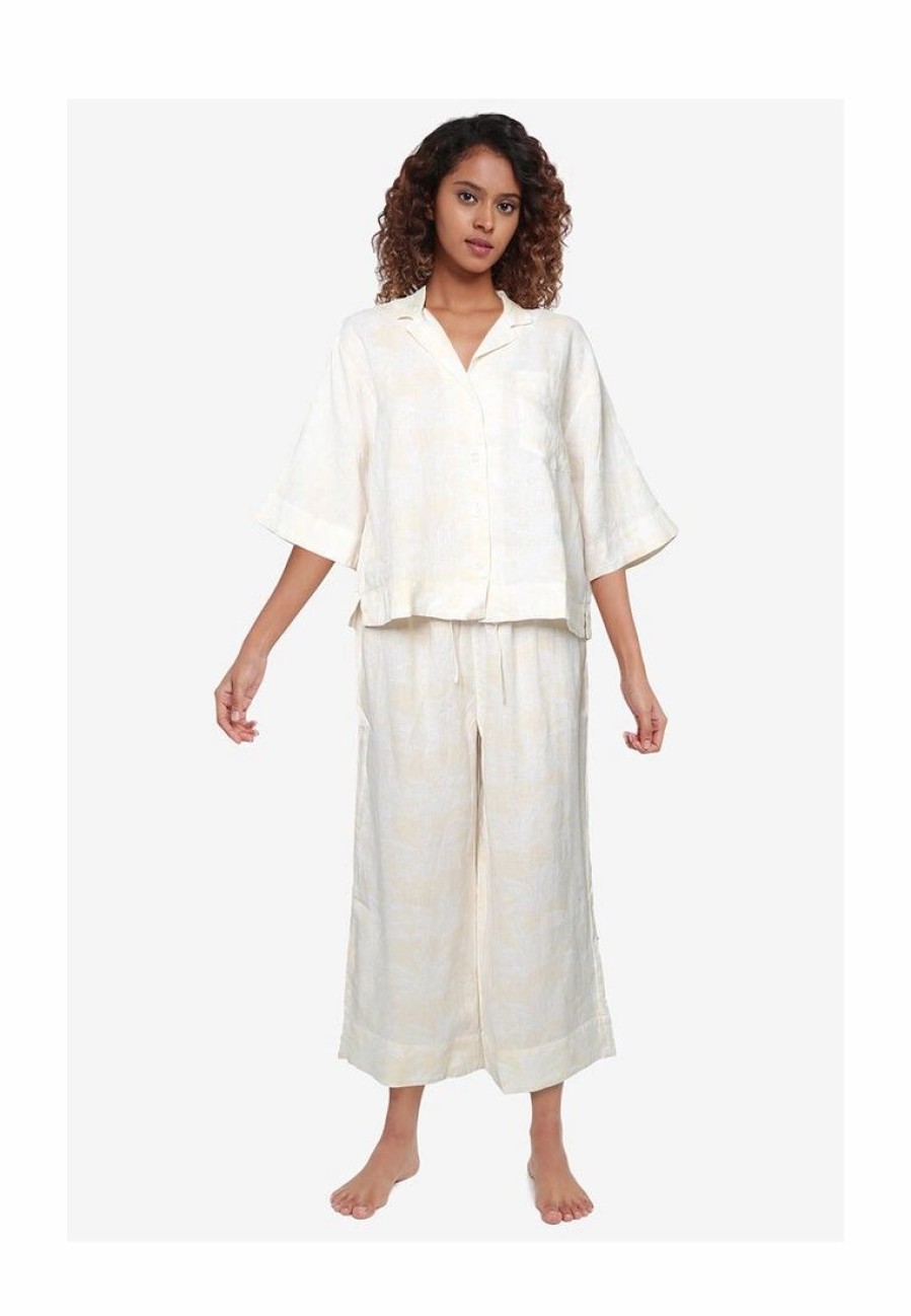 Women * | Banana Republic Restore Linen Pj Set