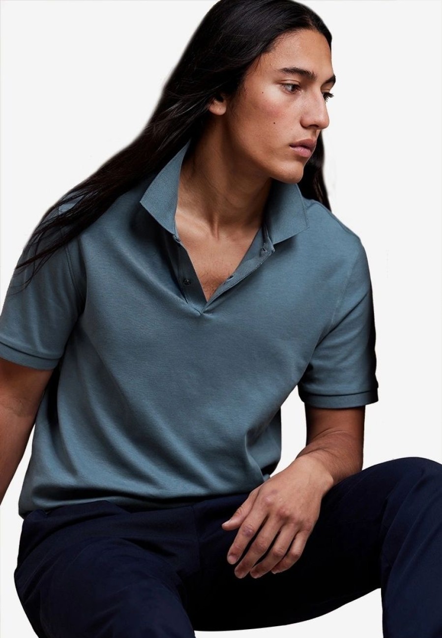 Men * | Banana Republic Luxury Touch Performance Polo