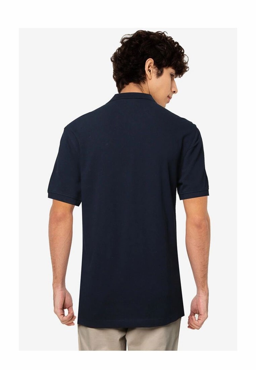 Men * | Banana Republic V Cotton Monogram Pique Polo