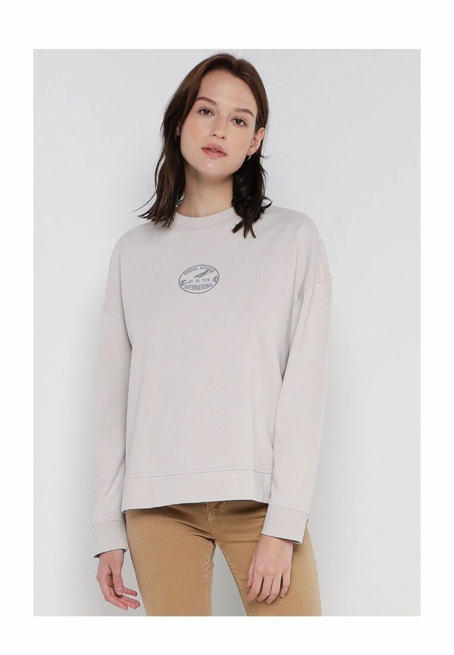 Women * | Banana Republic Logo Sweatshirt