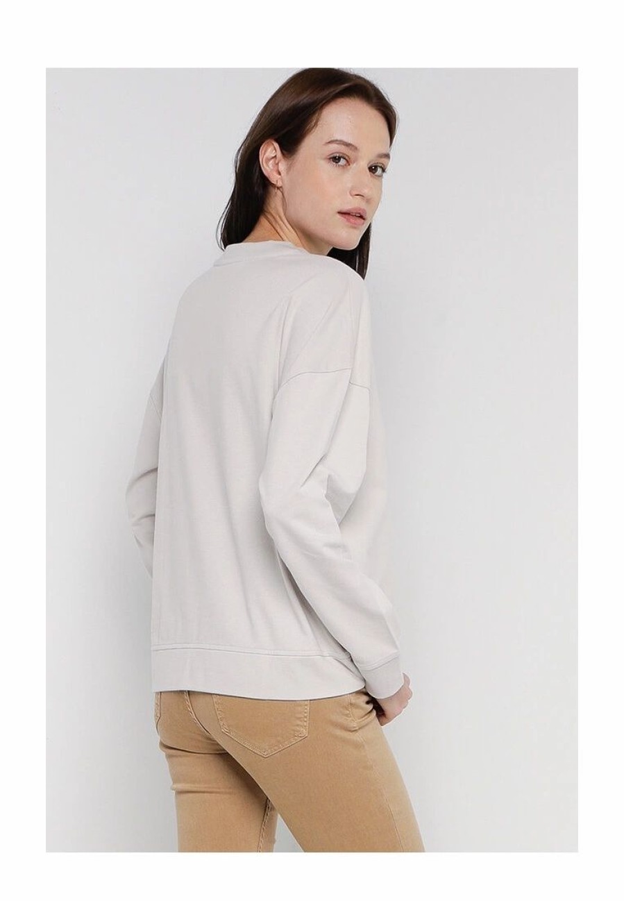 Women * | Banana Republic Logo Sweatshirt