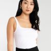 Women * | Banana Republic Ribbed Square Neck Tank Top