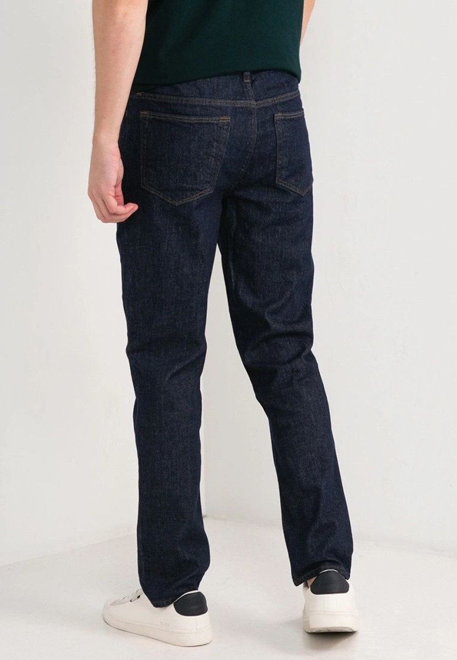 Men * | Banana Republic Slim Organic Denim Rinse 3D Wash Jeans