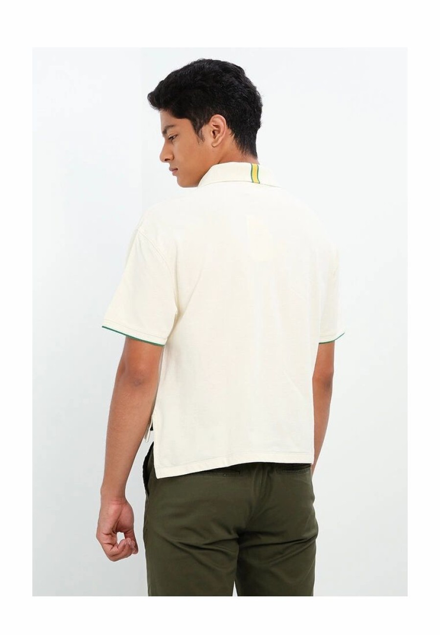 Men * | Banana Republic Athletics Cropped Polo Shirt