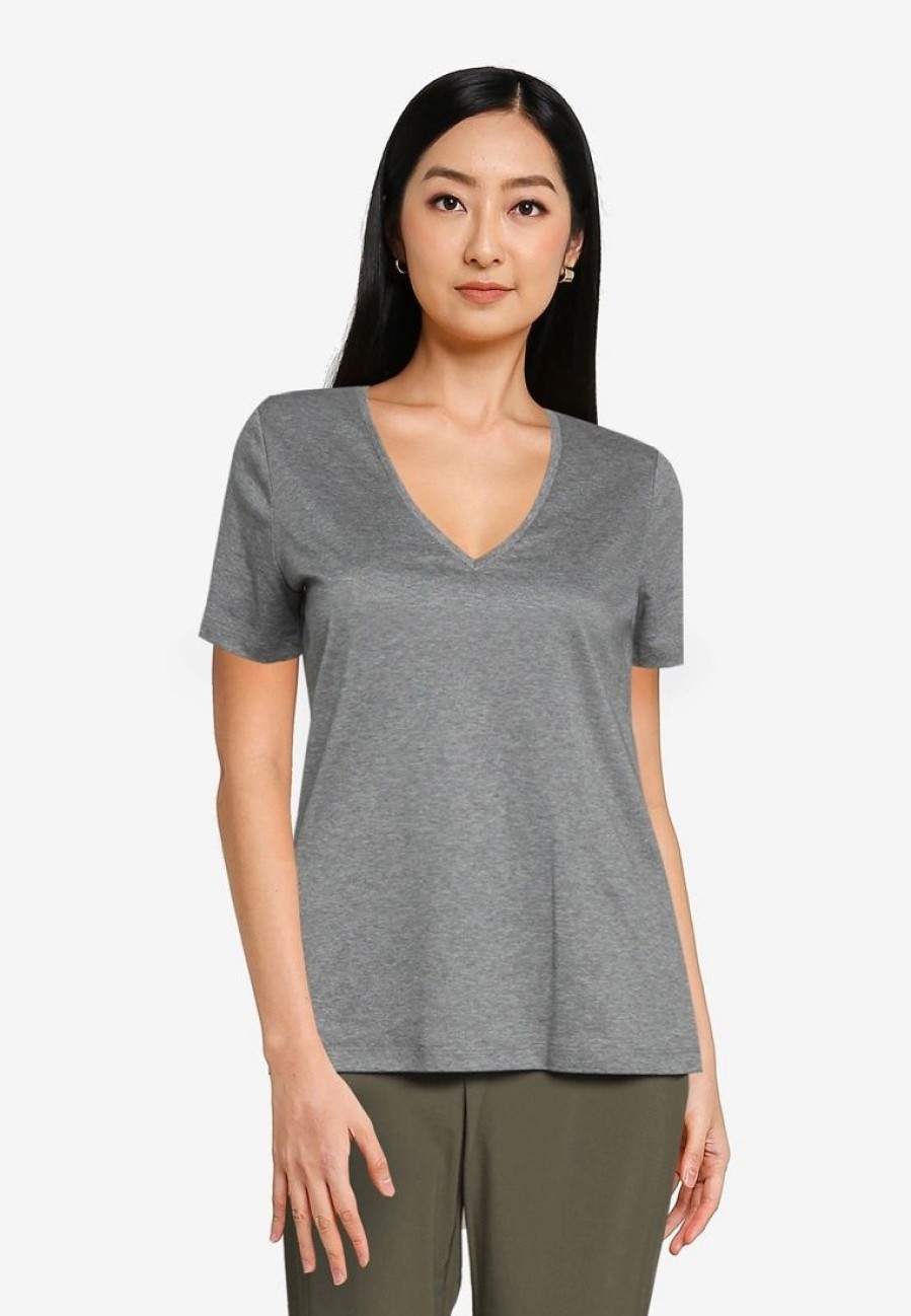 Women * | Banana Republic Short Sleeve Luxe Tee