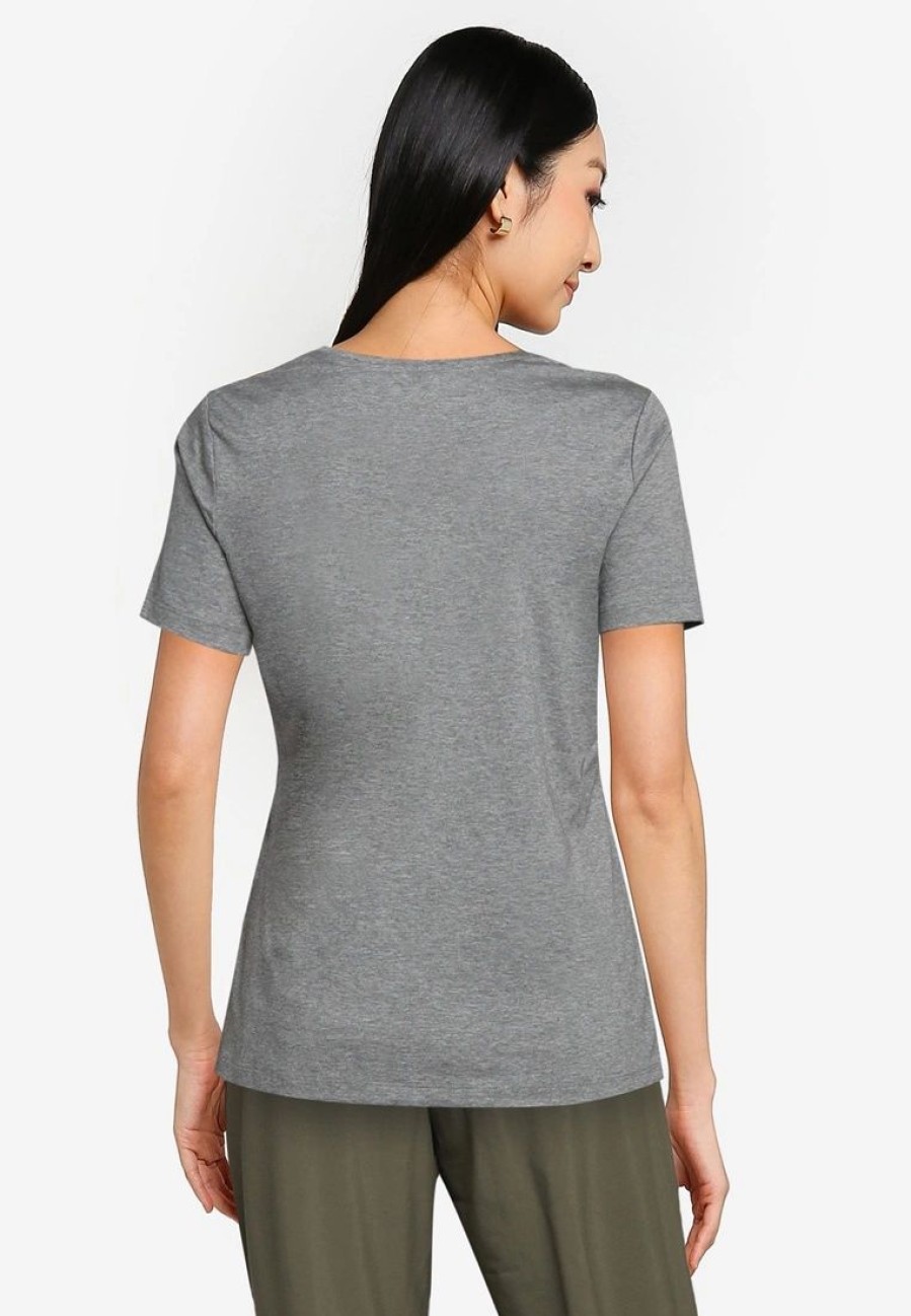 Women * | Banana Republic Short Sleeve Luxe Tee