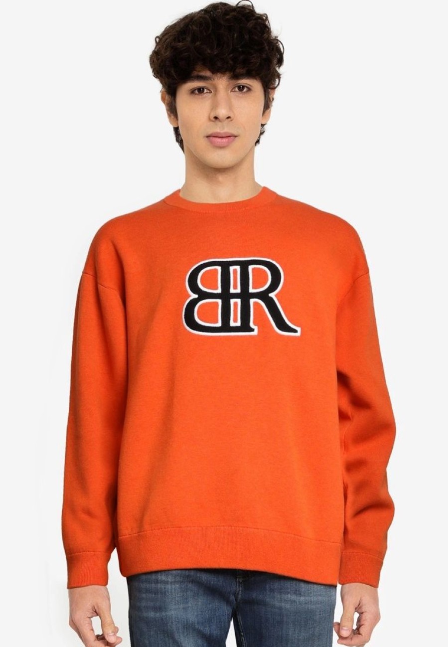 Men * | Banana Republic Organic Logo Sweatshirt