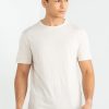 Men * | Banana Republic Organic Softwash Curved Hem Tee