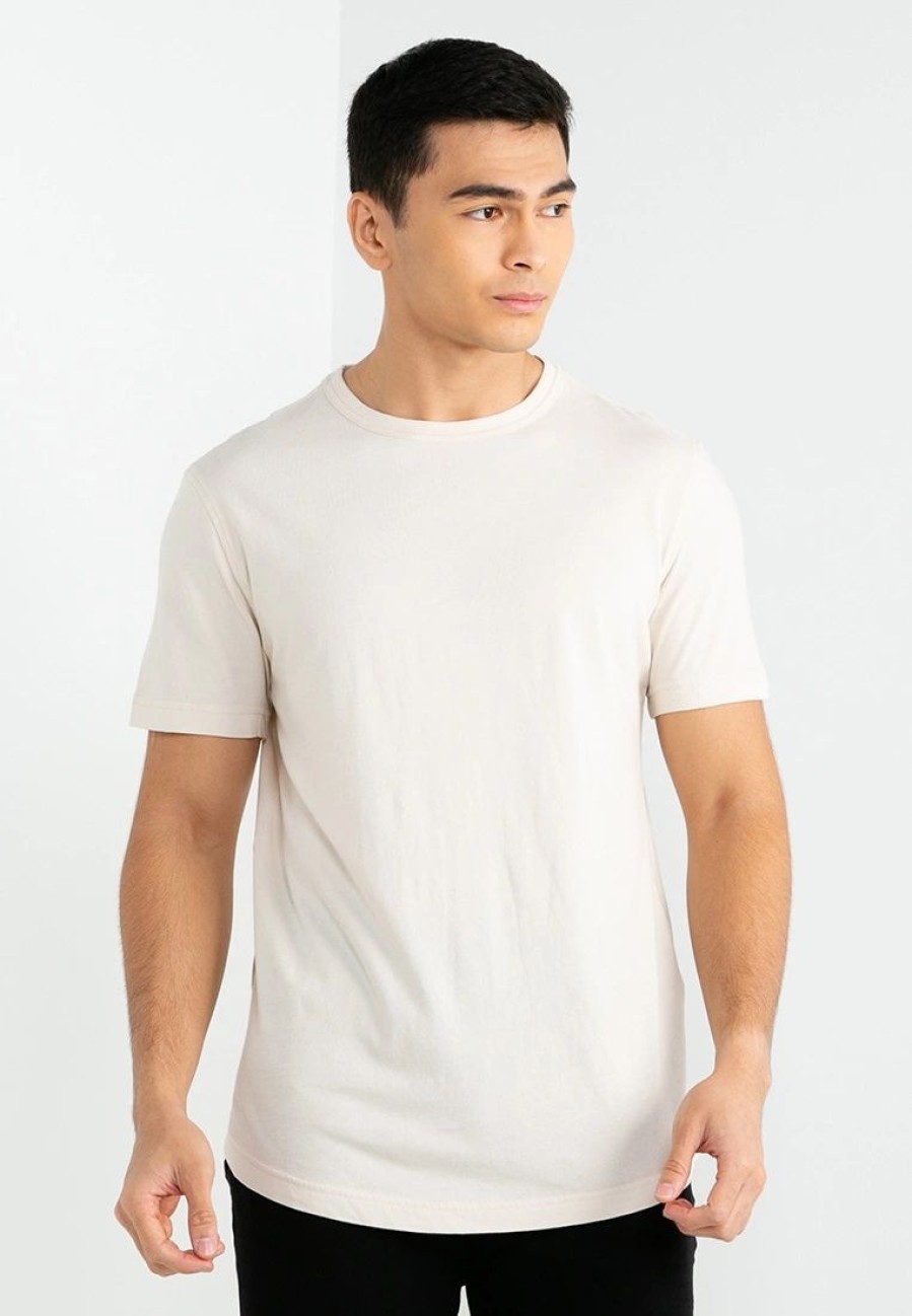 Men * | Banana Republic Organic Softwash Curved Hem Tee