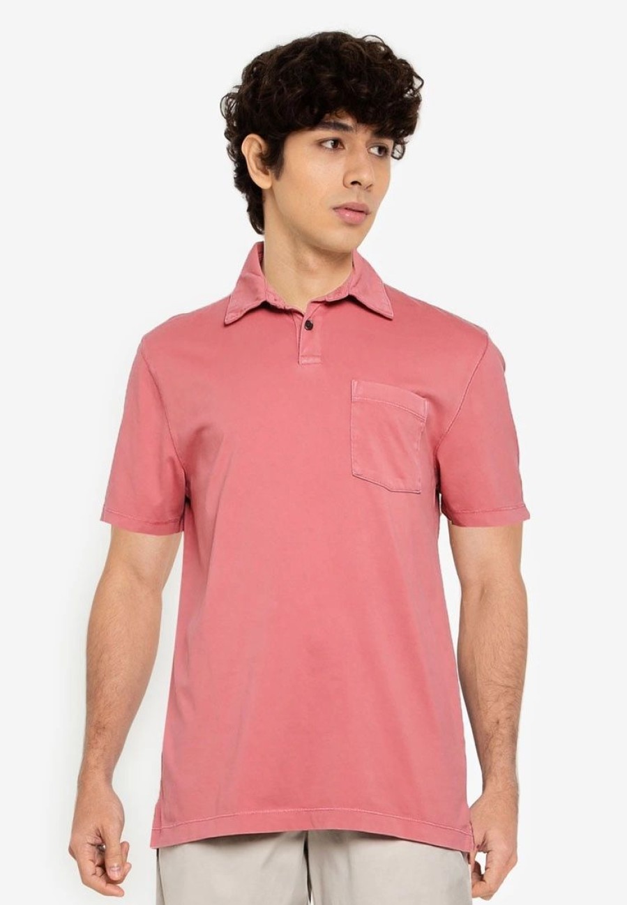 Men * | Banana Republic Authentic Gmt Dye Polo Shirt