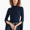 Women * | Banana Republic Flavia Mock-Neck Sweater