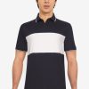 Men * | Banana Republic Lux Jacquard Chest Stripe Polo Shirt