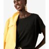 Women * | Banana Republic Slub Cotton-Modal Boxy T-Shirt