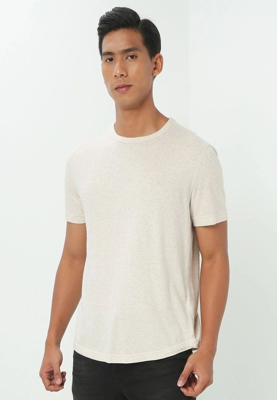 Men * | Banana Republic I Logo Sum Organic Softwash Curved Hem Tee