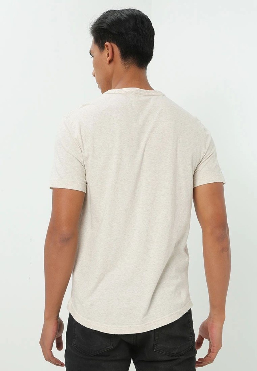 Men * | Banana Republic I Logo Sum Organic Softwash Curved Hem Tee