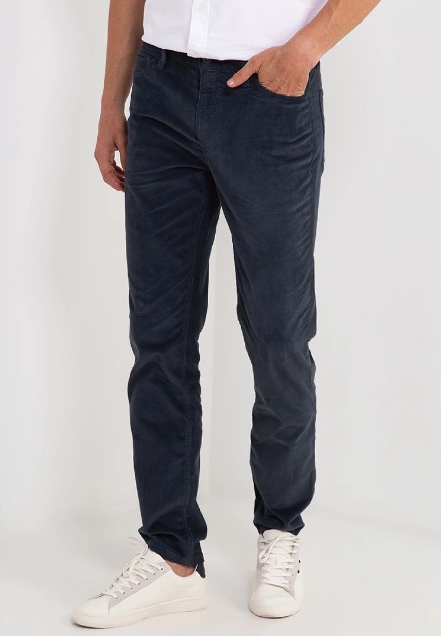 Men * | Banana Republic Slim Corduroy Traveller Pants