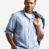 Men * | Banana Republic Untucked Standard-Fit Perfect Poplin Shirt